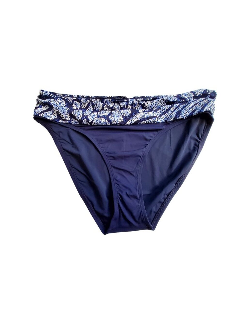 Tommy Bahama Playa Brava High-Waist Sash Bikini Bottom Floral Fully lined  XL